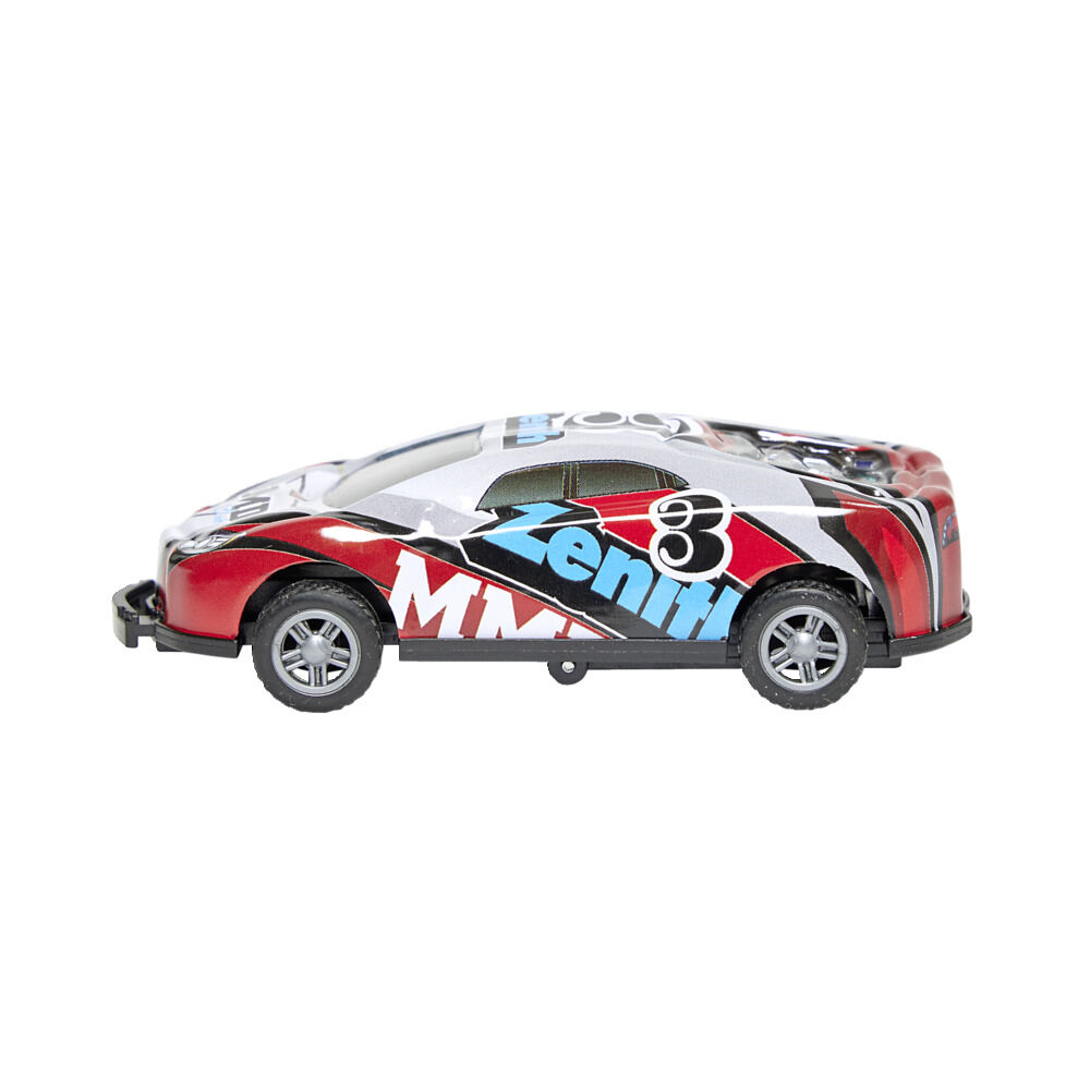 Voiture de course à friction en métal L9cm - 8 modèles