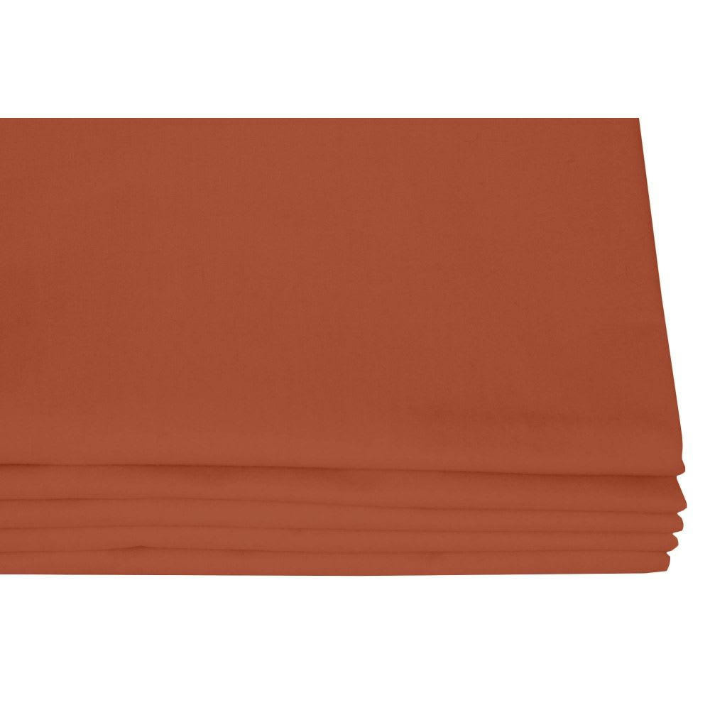 - Rideau occultant total orange 135 x 250