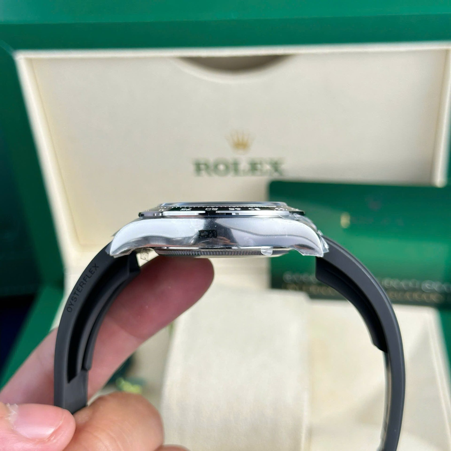 Rolex Daytona 126519LN 904L Steel Grey Dial 40mm Oysterflex Super Clone