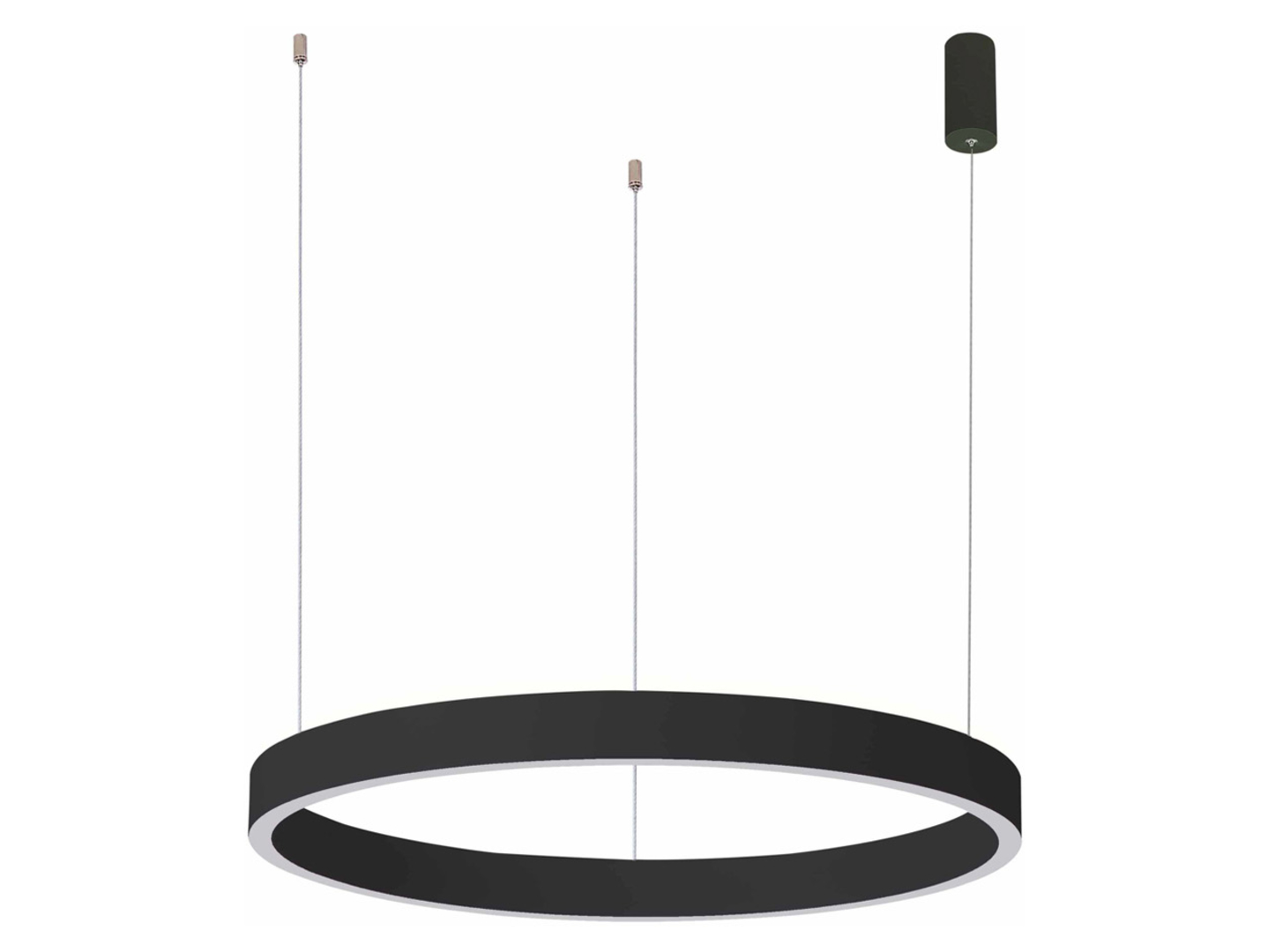 Lampa wisząca Brasco Up Down LED ze zmienną barwą światła czarna