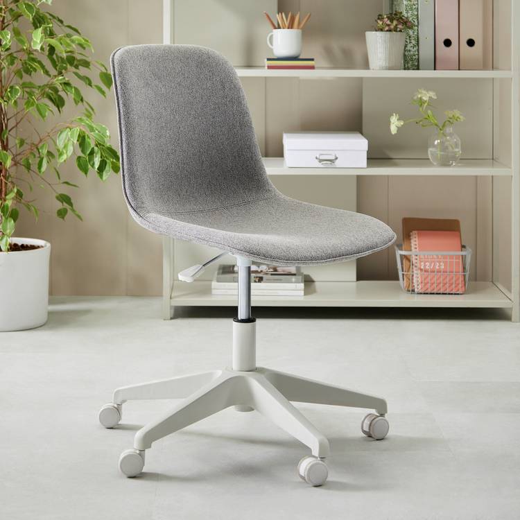 Habitat Hallie Fabric Office Chair - Grey