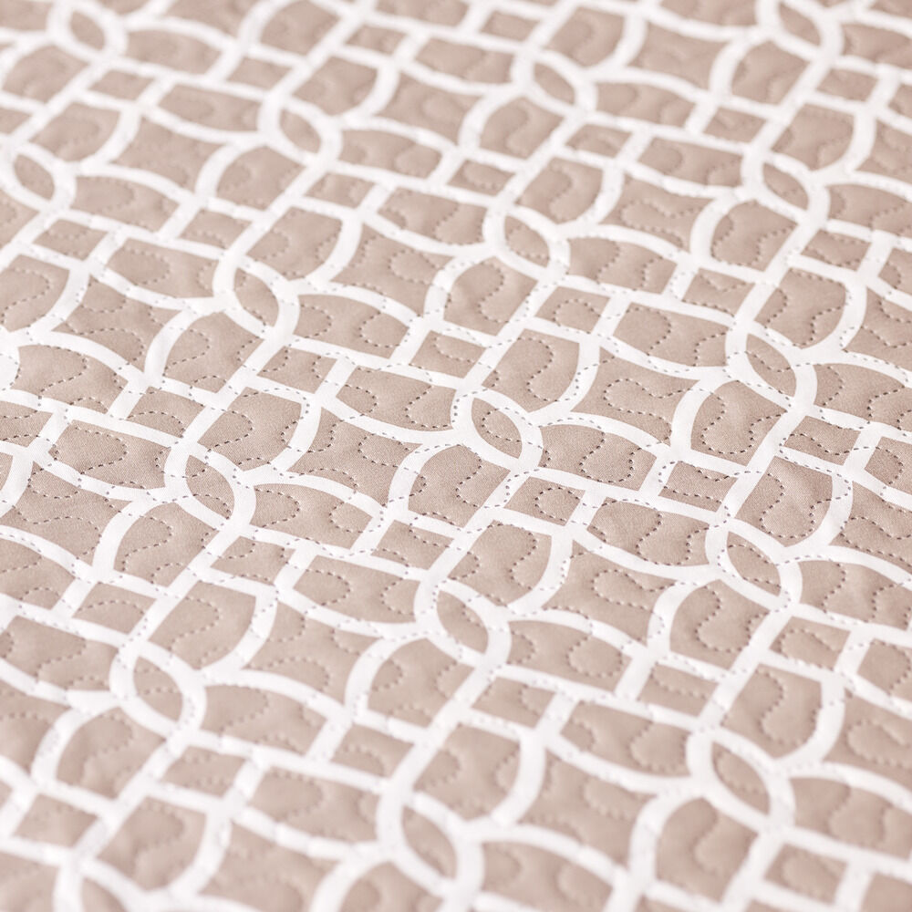 Couvre-lit 220x230cm imprimé (2 modèles)