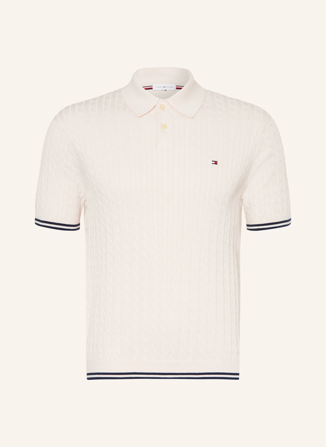 TOMMY HILFIGER Strick-Poloshirt