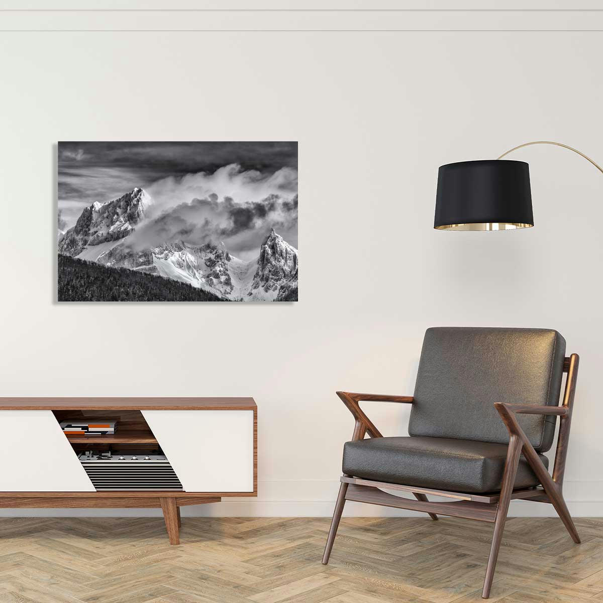 - Tableau jarjatte toile imprimée 120x80cm