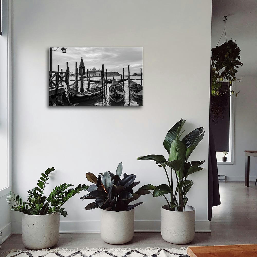 - Tableau impression sur toile Venise 60x90cm