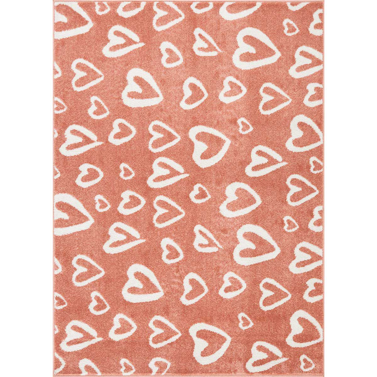 Tapete GIO coração BLUSH 160x235cm