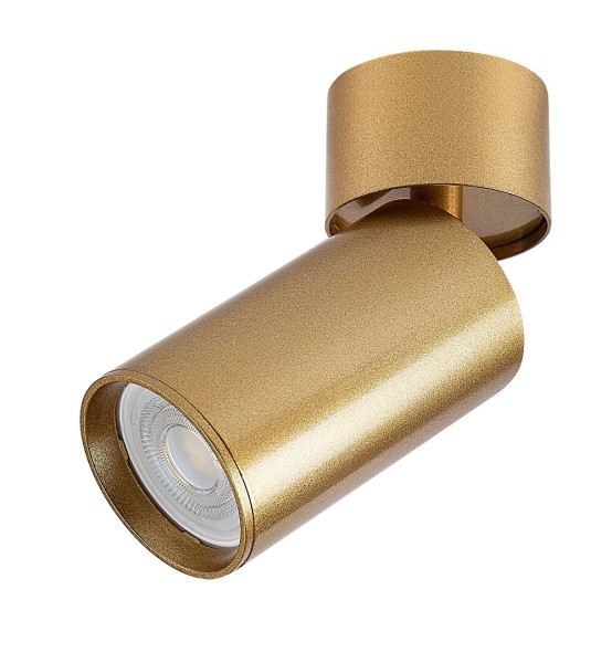 Spot okrągły złoty MIRINA 1xGU10x5W wym:13x5,5x5,5cm IP20 Rabalux