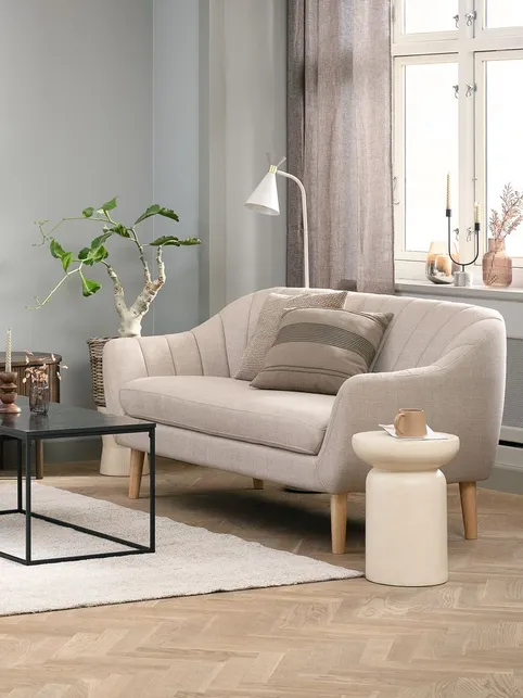 Sofa EGEDAL 2,5-pers. beige stof