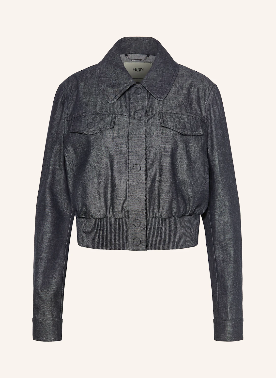 FENDI Cropped-Jeansjacke