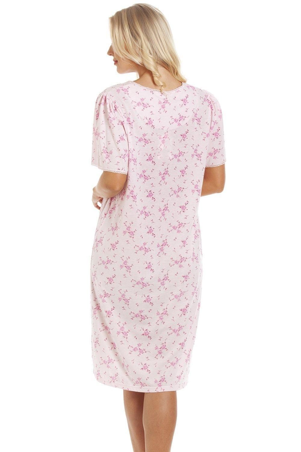 Camille Classic Short Sleeve Floral Nightdress