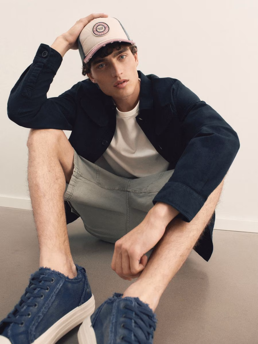 Baseball Cap With Patch