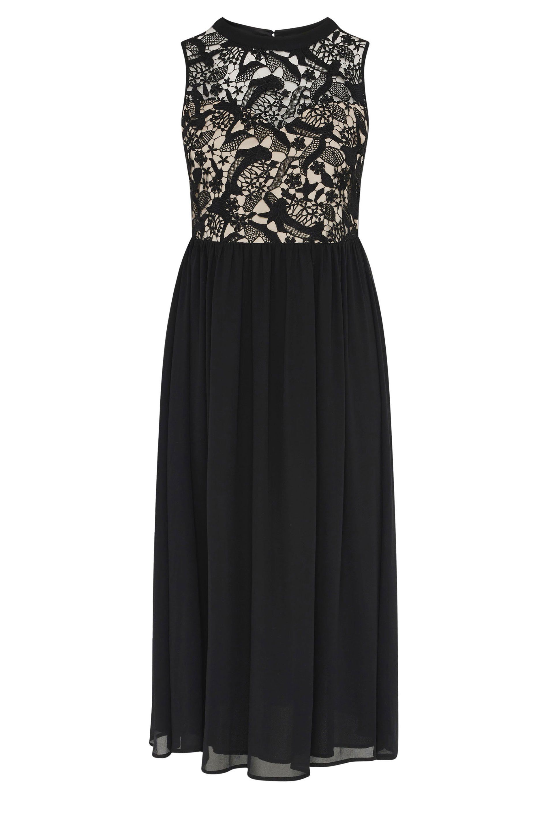 Yours Lace Bodice Maxi Dress