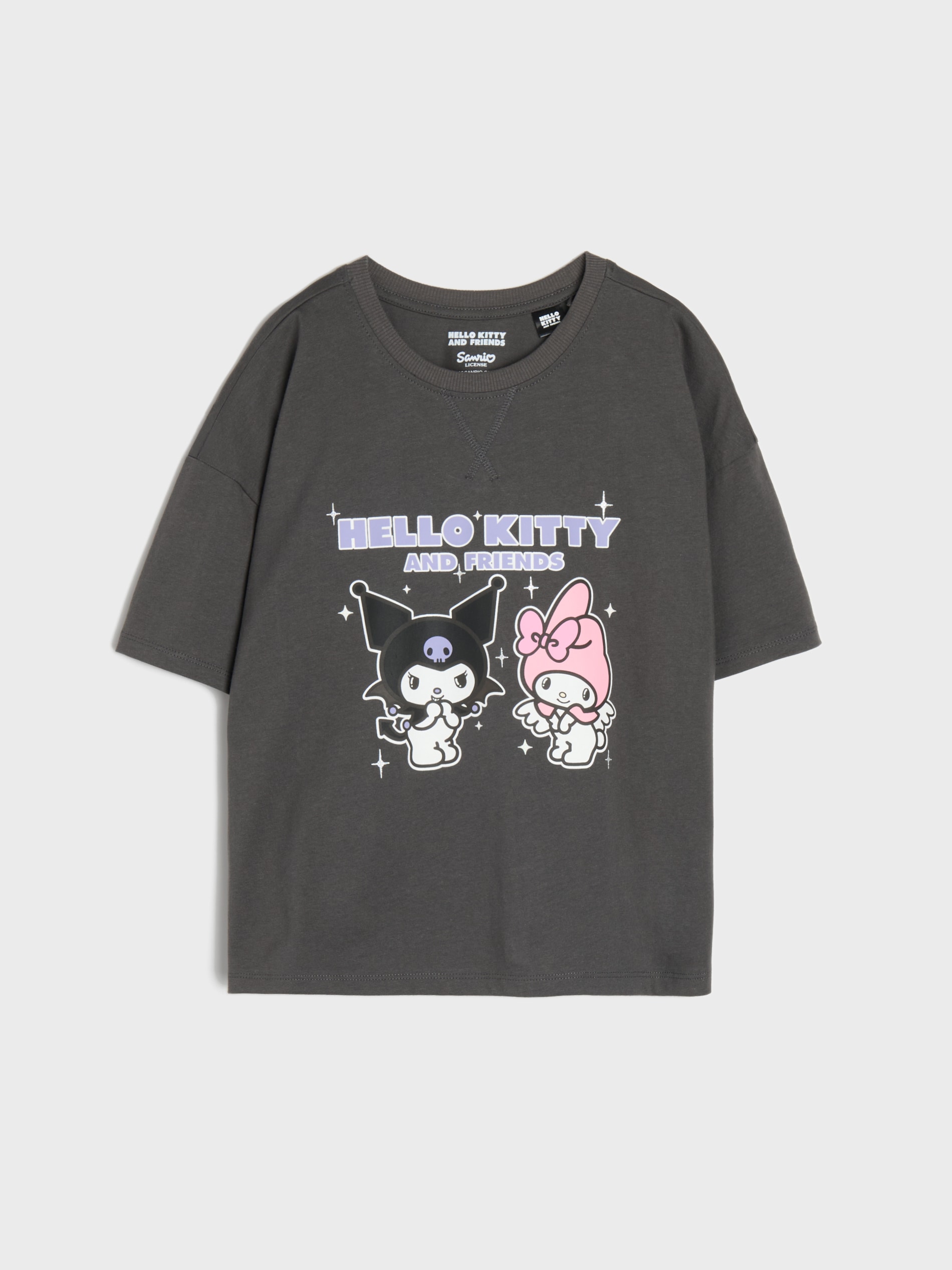 Bawełniana piżama dwuczęściowa z nadrukiem Hello Kitty and Friends