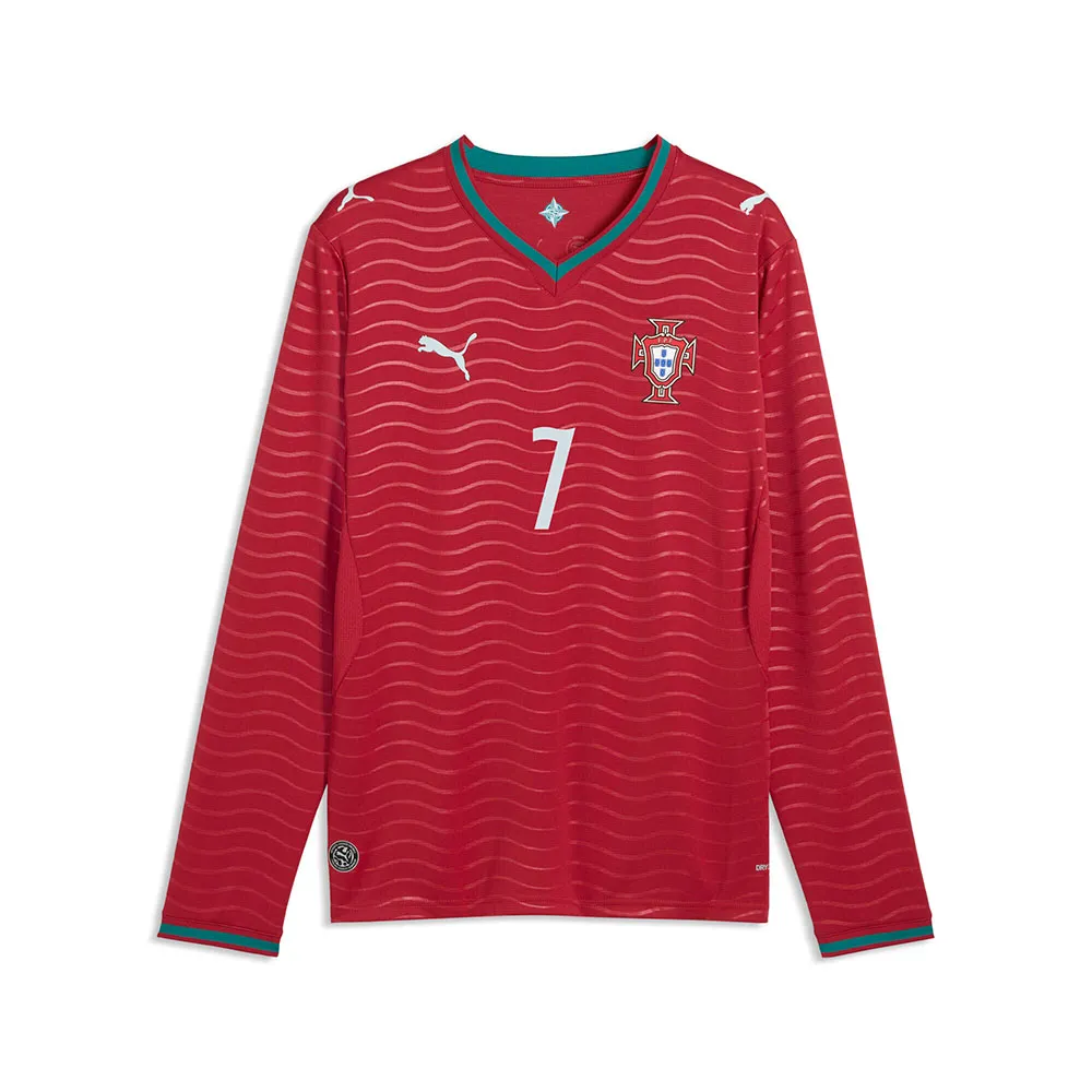 Puma Portugal 25/26 Replica home long sleeve T-shirt