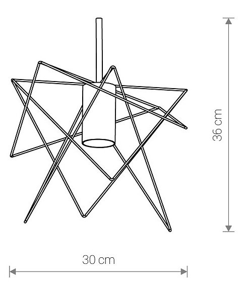 Lampa wisząca Cameleon Gstar 10327 Nowodvorski druciana