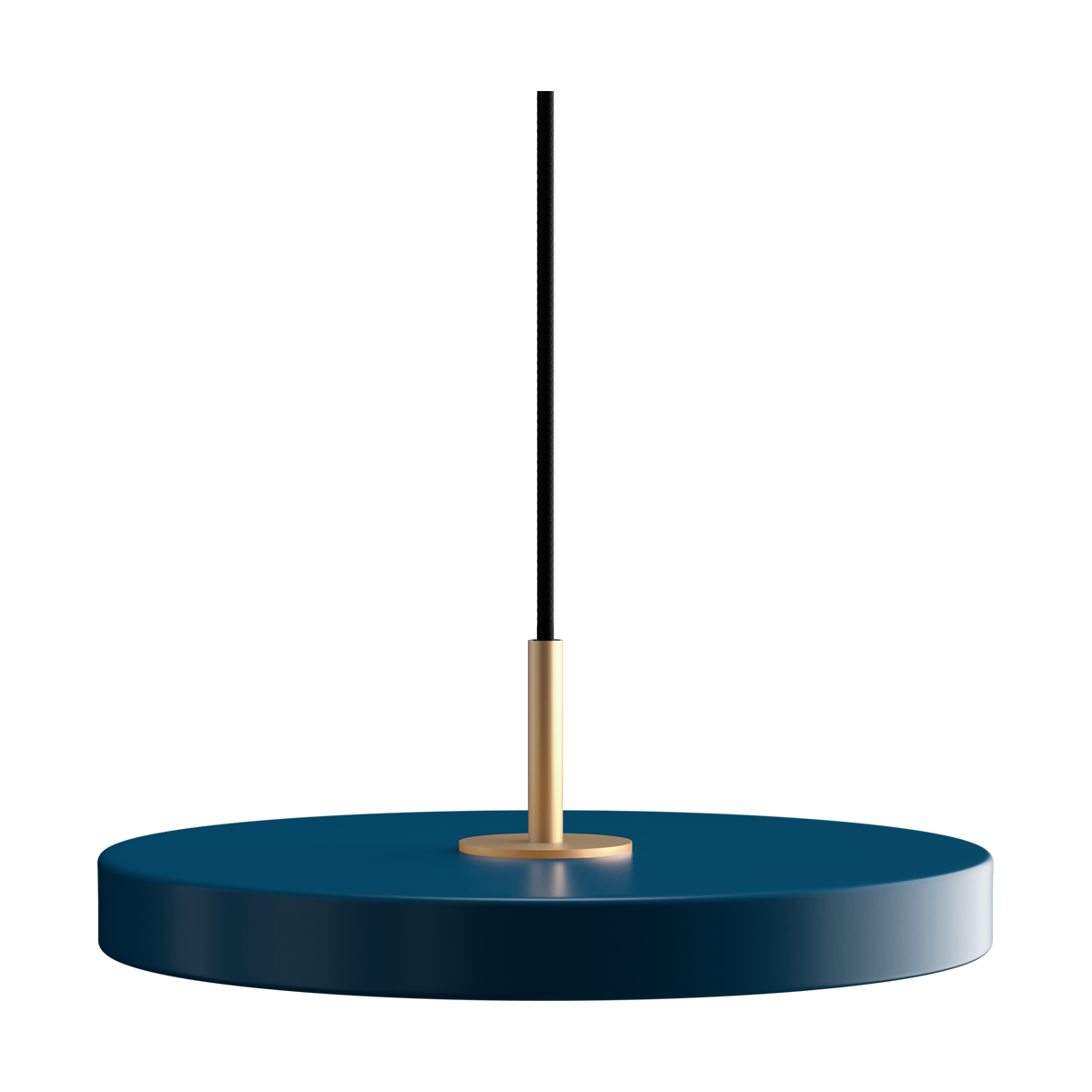 Umage Asteria mini hanglamp petrol blue - met koordset - Ø31 cm