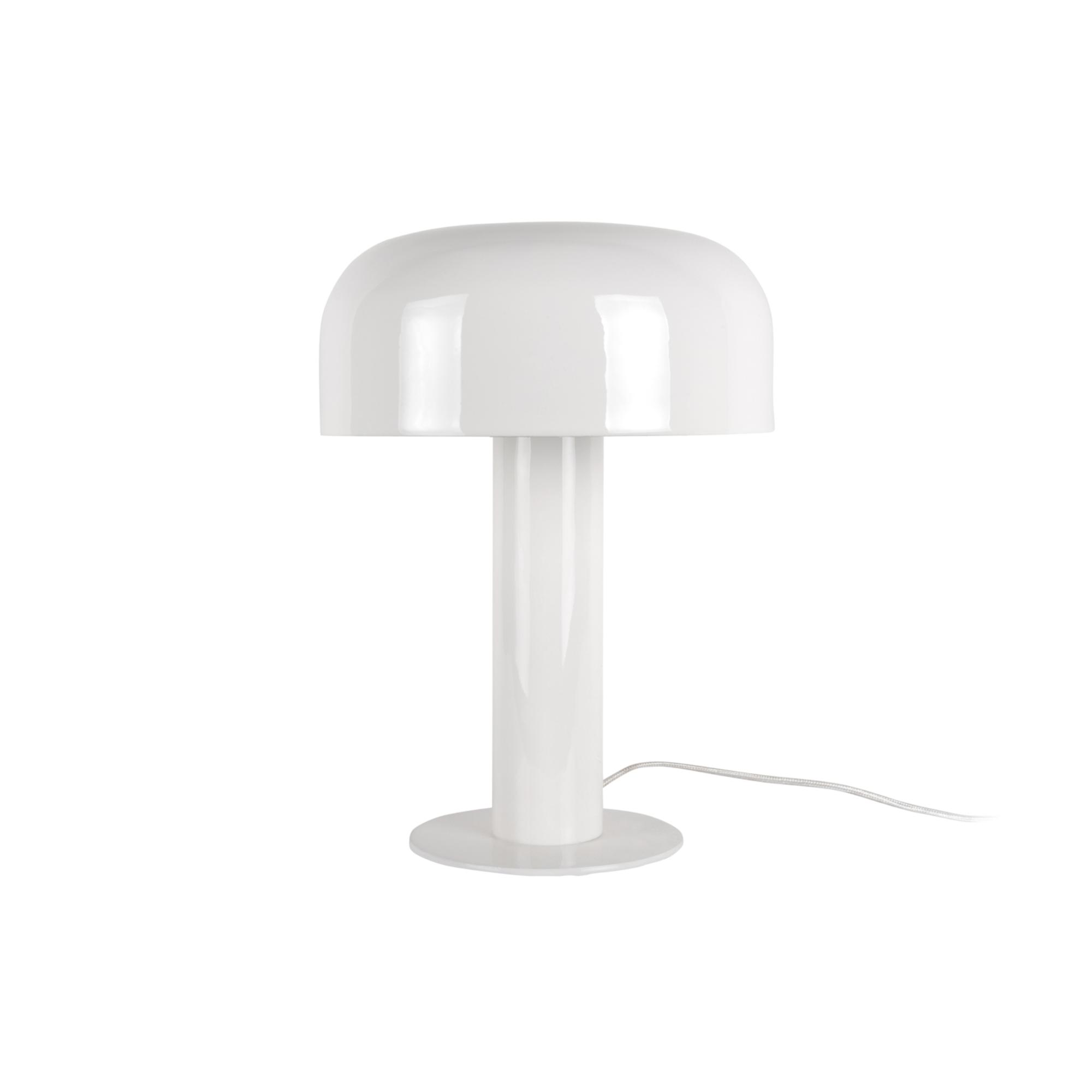 Leitmotiv tafellamp Fornido - wit - 31x31x42cm - Paddenstoellamp