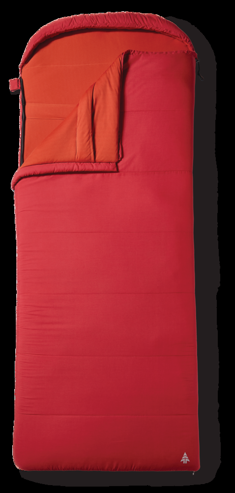 Woods Fernie Lightweight Insulated Cool Weather Sleeping Bag w/ Compression Sack, 0°C