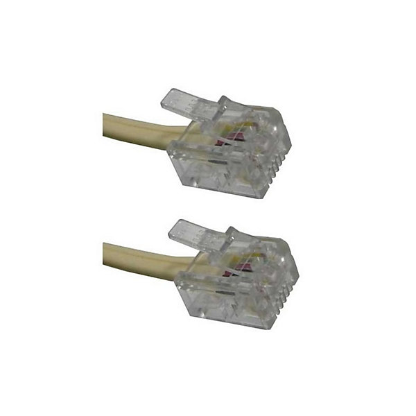 Cable telephone rj11 de 5 metres