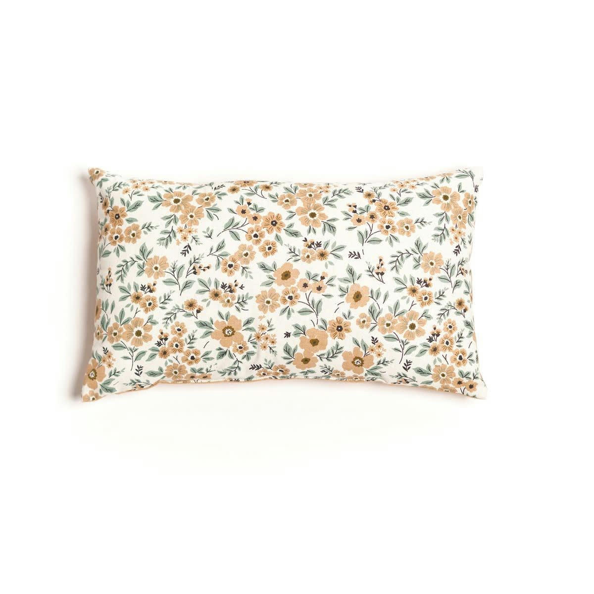 FUNNY LIBERTY - Coussin forme imprimé en coton rose 30x50