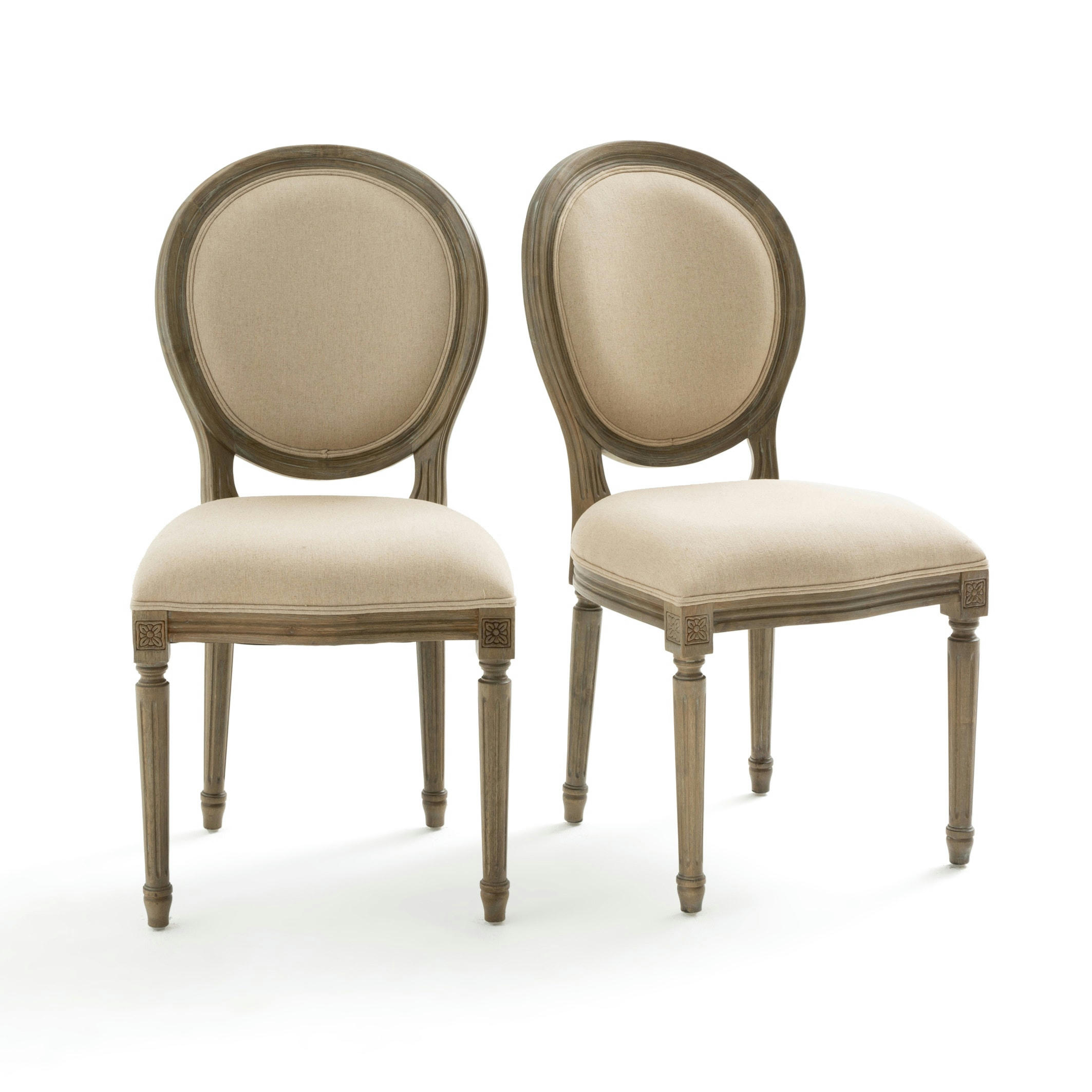 Lot de 2 chaises médaillon, Nottingham