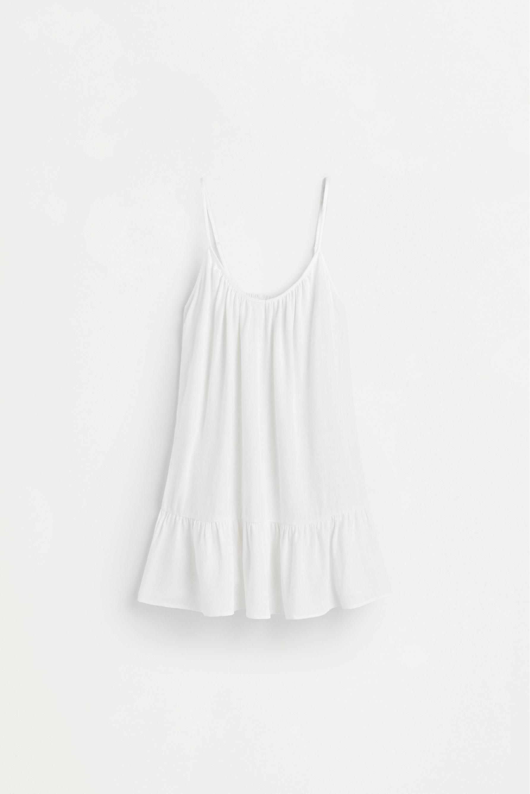 Vestido corto fluido