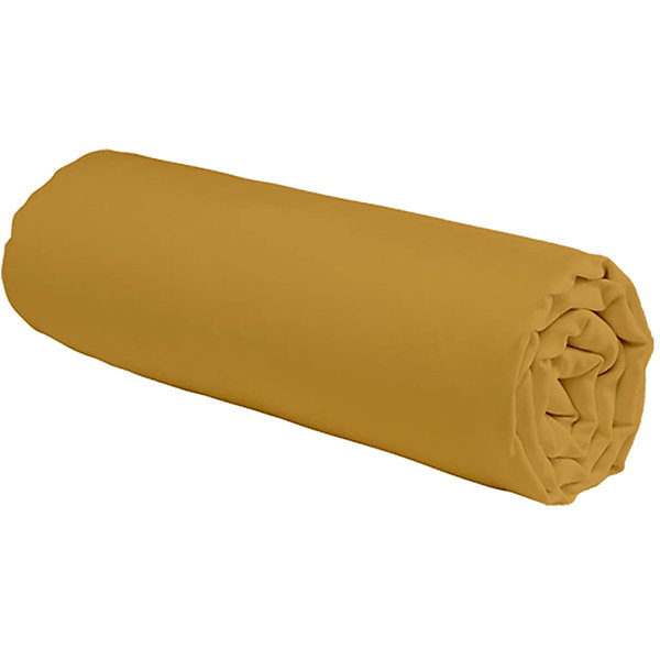 Drap housse uni en coton 57 fils 90x190cm