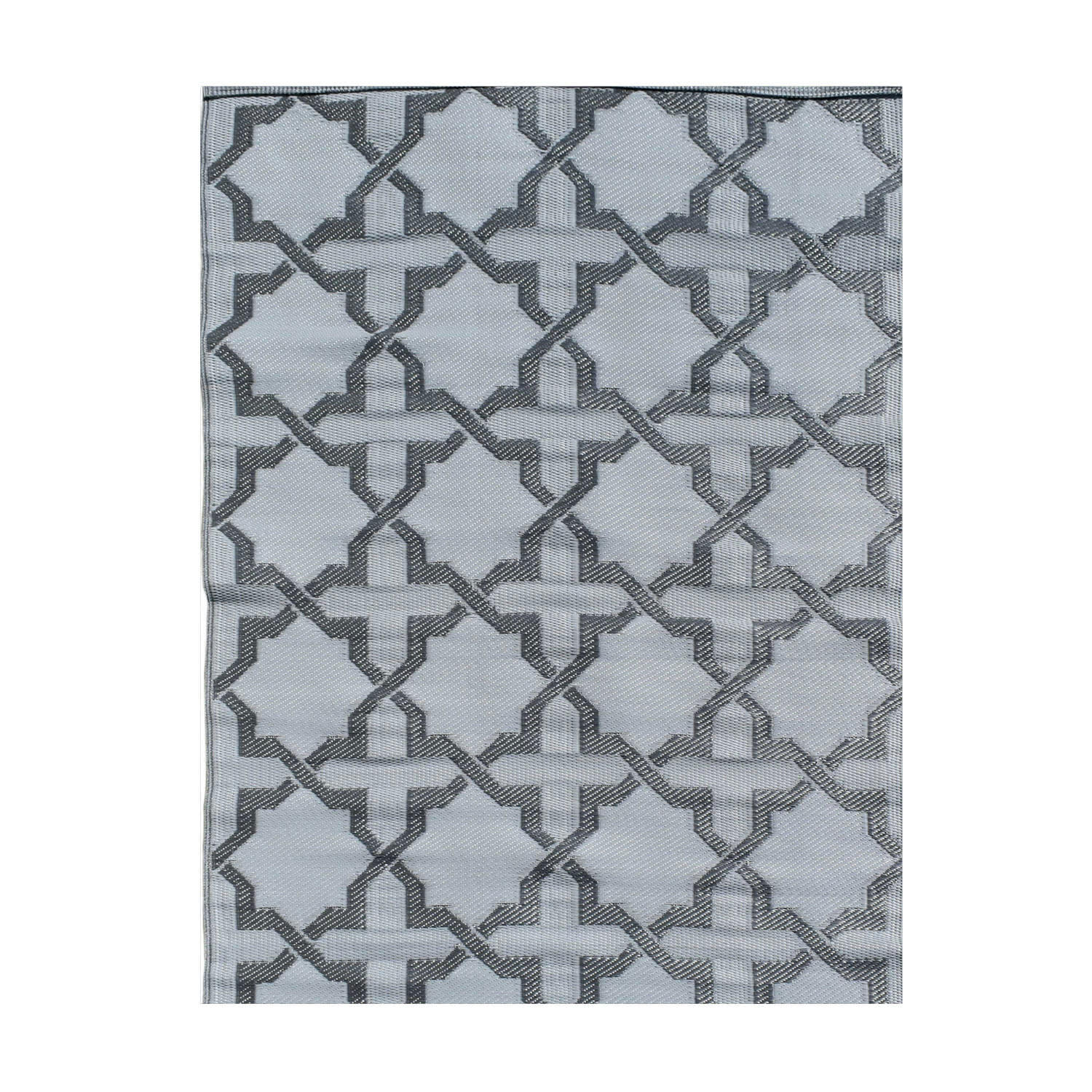 SANARY - Tapis extérieur gris 120x160