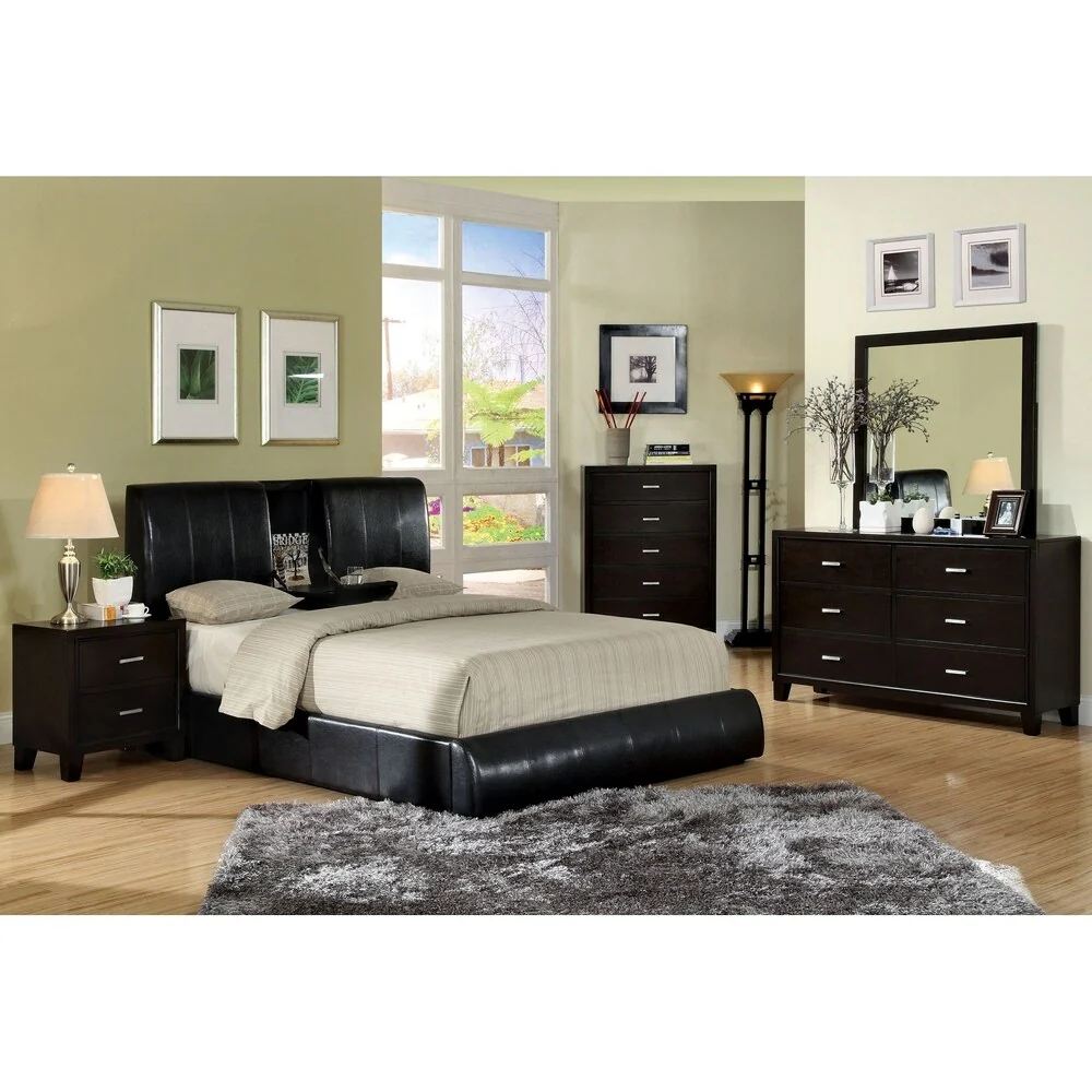Williams Home Furnishing Lemoore California King Bed in Beige Finish