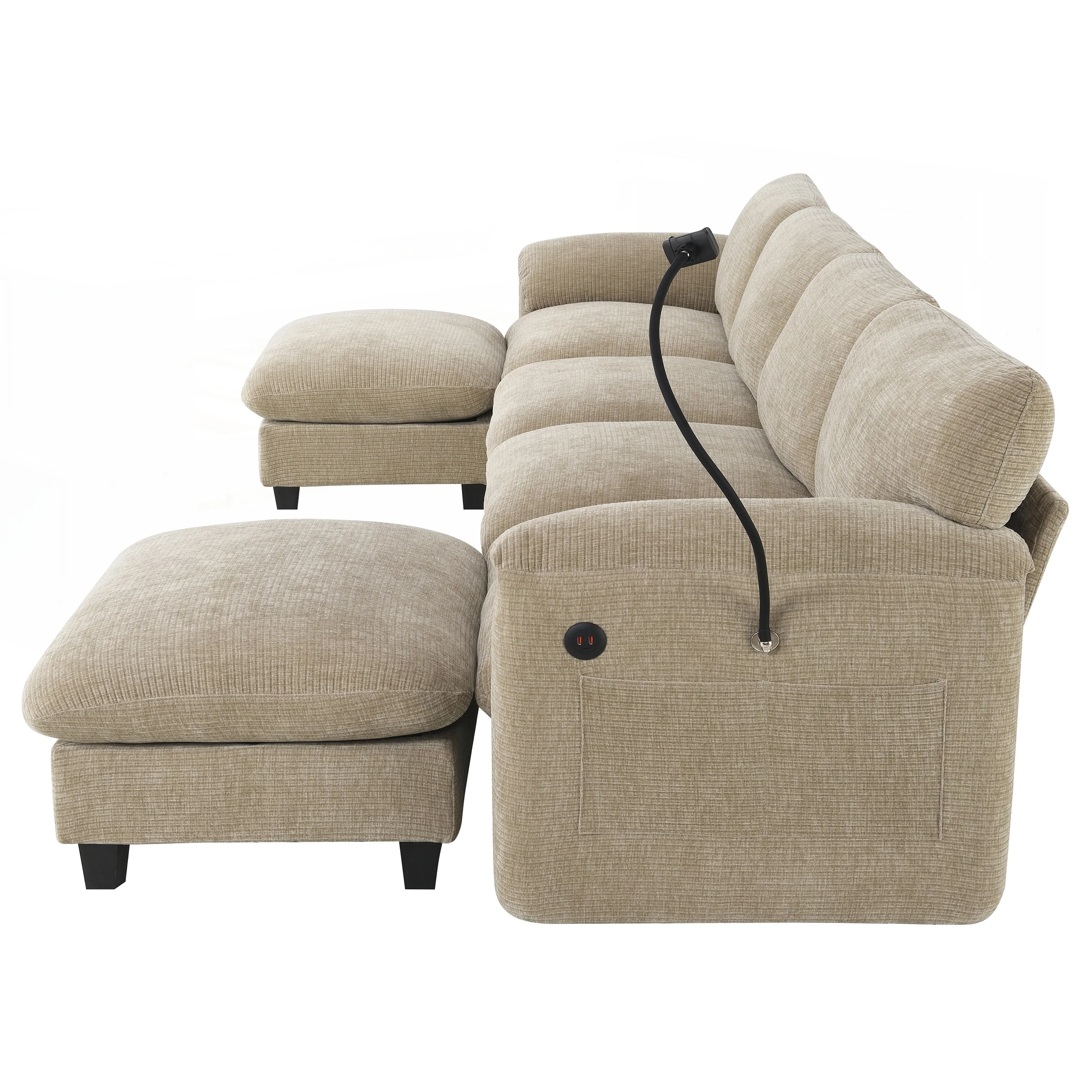 140 Inch Modular Sectional Sofa