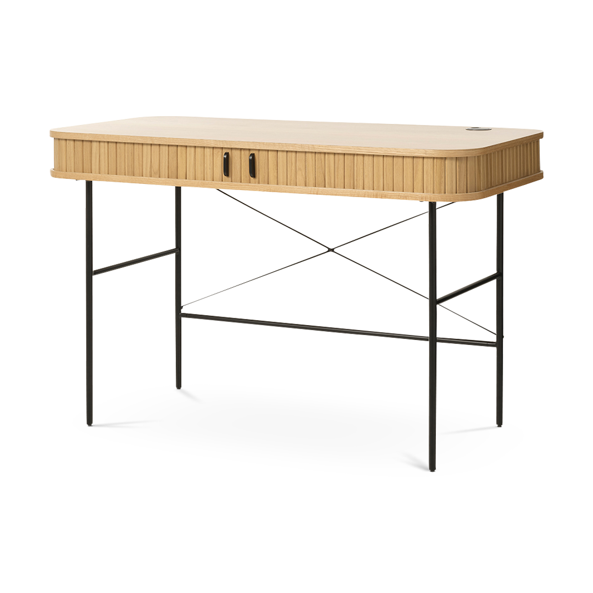 Olivine Lenn houten bureau naturel - 120 x 60 cm