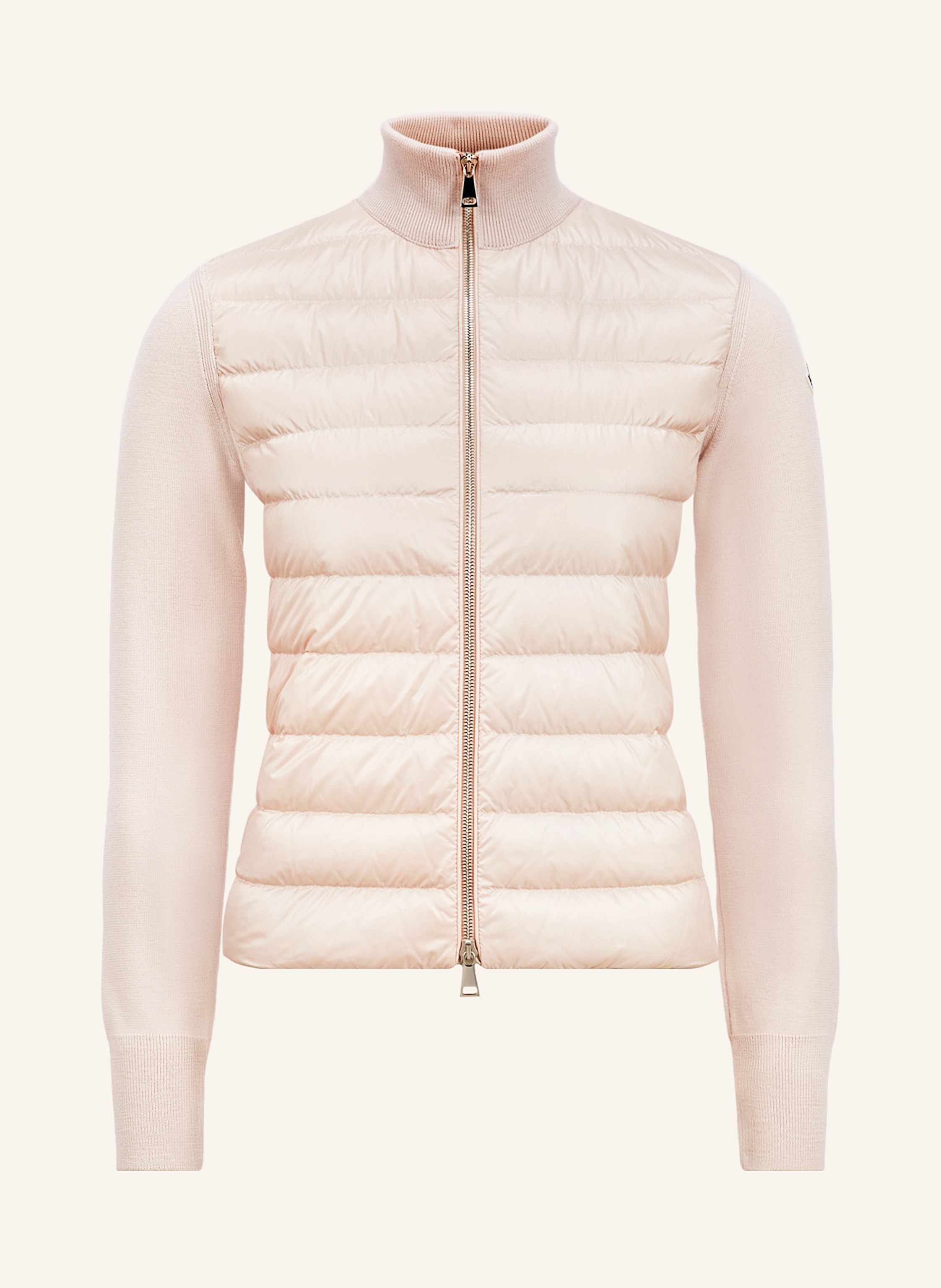 MONCLER Daunenjacke im Materialmix