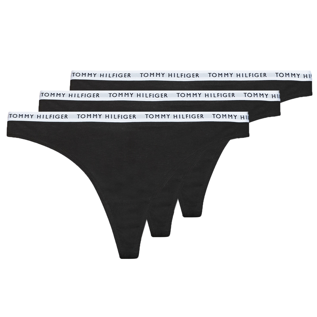 Tommy Hilfiger - THONG X3 - Black / Black / Black