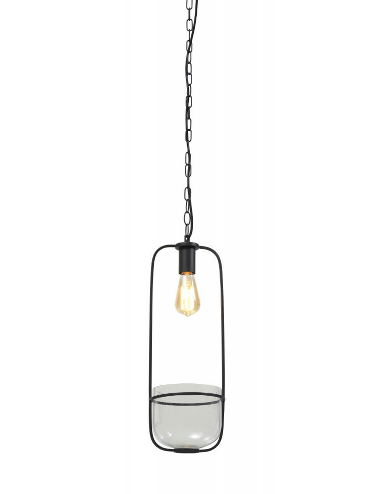 FLORENCE - Suspension noire pour pot H52cm