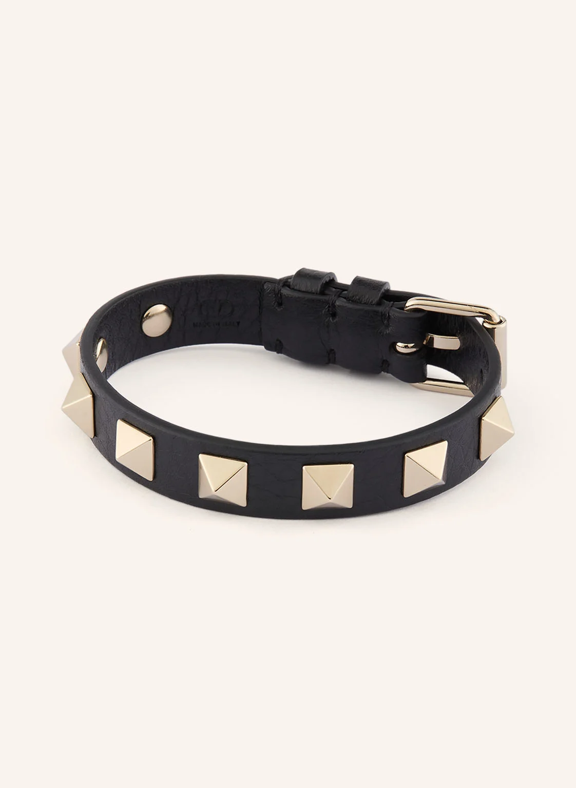 VALENTINO GARAVANI Lederarmband ROCKSTUD mit Nieten