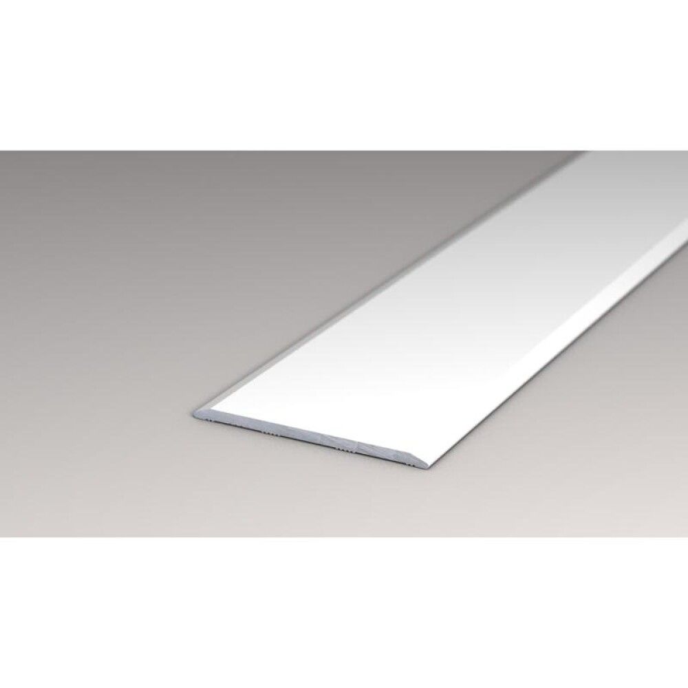 OVERGANGSPROFIL LOGOCLIC HVIT 40MM 100CM SELVKLEBENDE