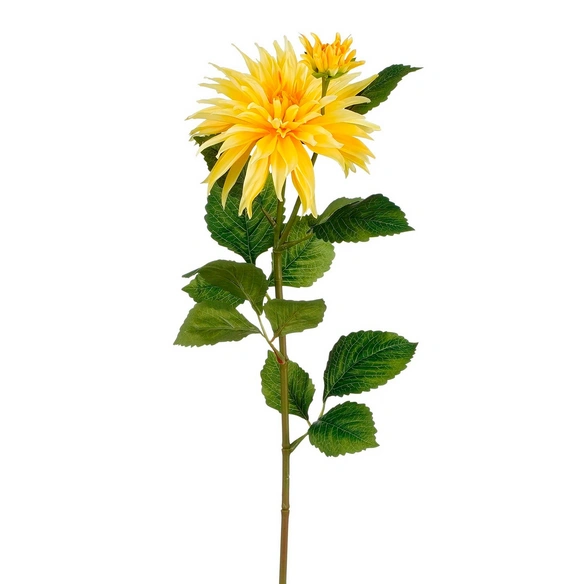 Kunstblume, LxBxH: 19,5 x 19,5 x 18,5 cm, Zement, grün