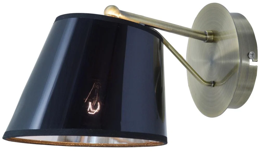 Lampa kinkiet CORTEZ 1x40w e14 patyna