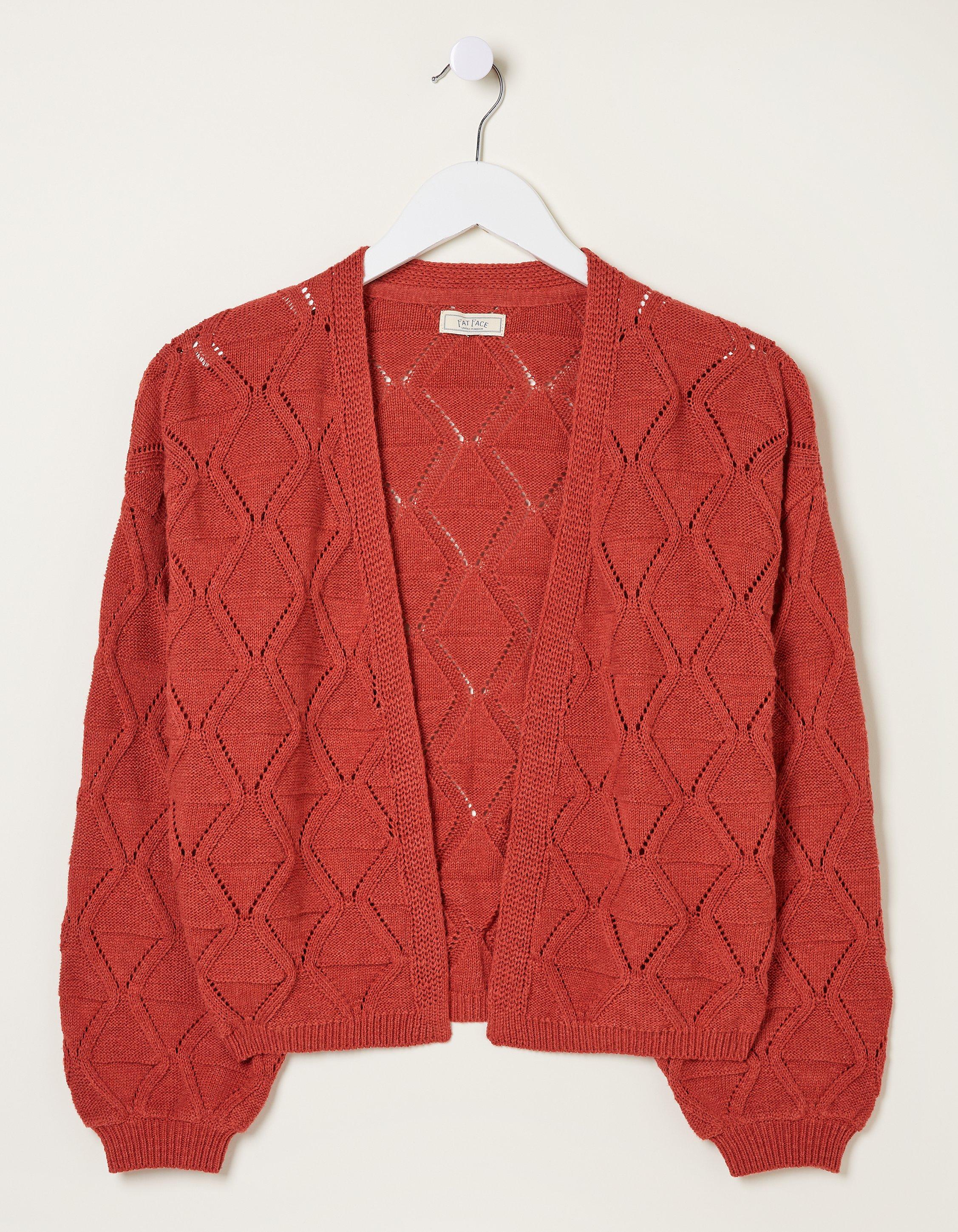 Anna Pointelle Cardigan