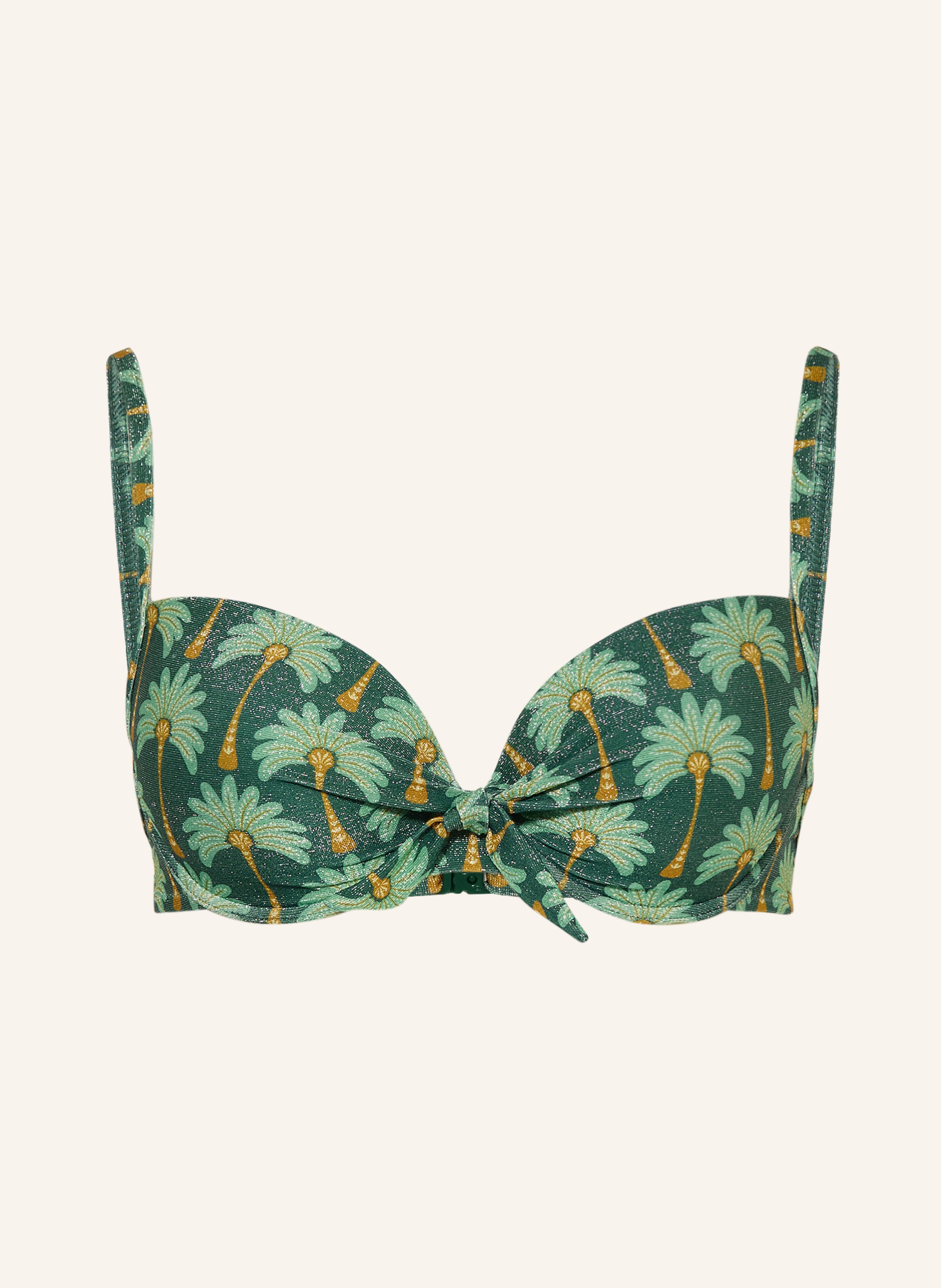 watercult Bügel-Bikini-Top TROPICAL MUSE mit Glitzergarn
