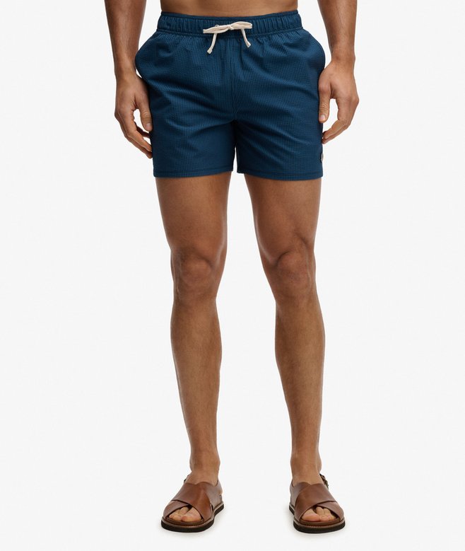 Seer Sucker 15-inch Swim Shorts