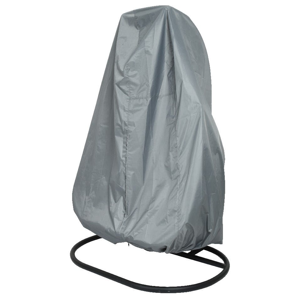 Housse pour fauteuil suspendu 2 places œuf (gris)