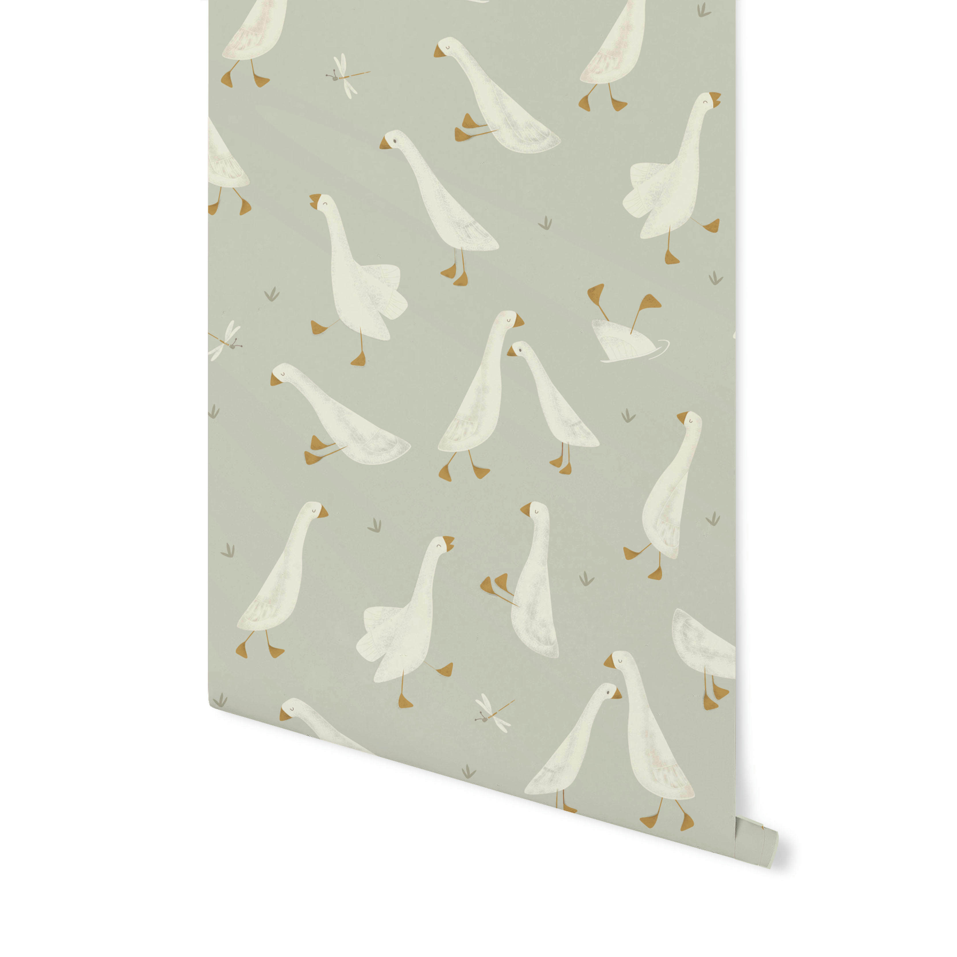 - fresque panoramique little goose 280x300cm