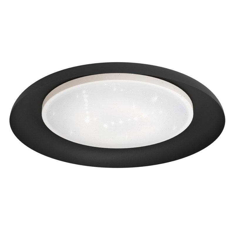 Plafonnier LED Penjamo noir Ø 46,5 cm 3 x 7,3 W EGLO