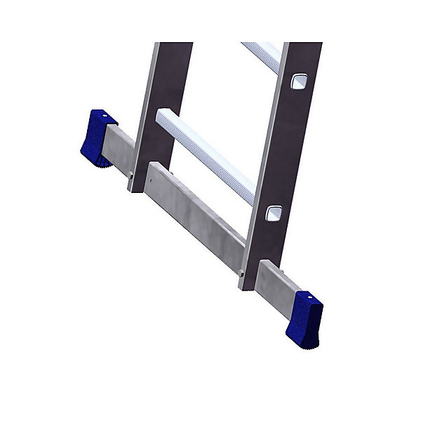 échelle 3,48 m aluminium, légère et robuste, pour bricolage et jardinage, charge 150 kg