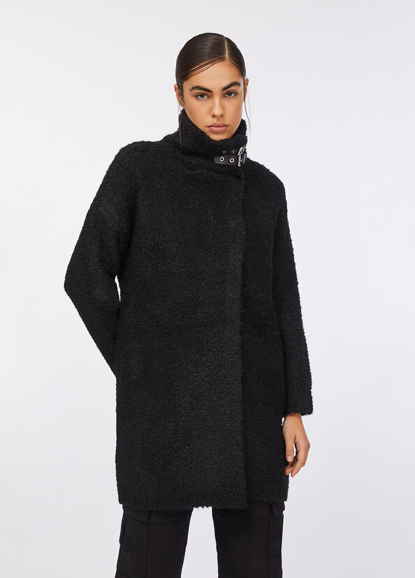 Cappotto in maglia boucl&eacute;