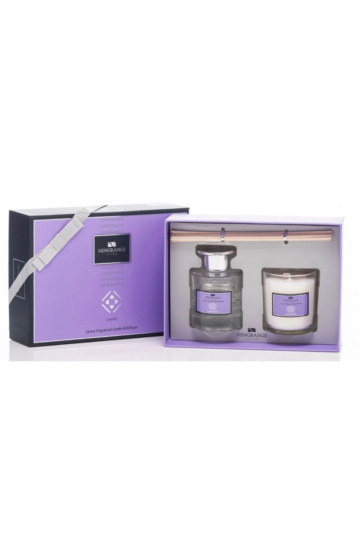 Lavender Luxury Candle & Diffuser Gift Set