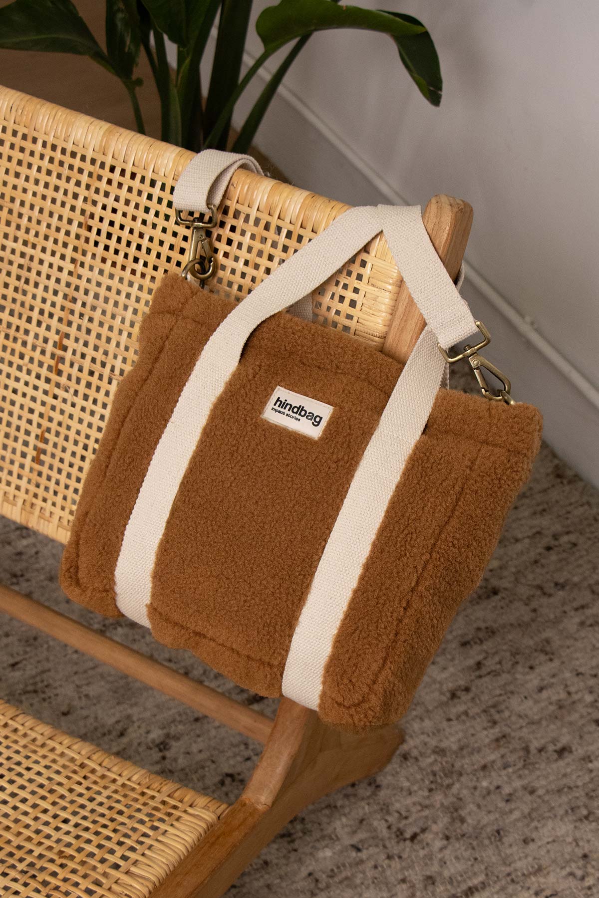 Sac à main Louise Teddy Brun