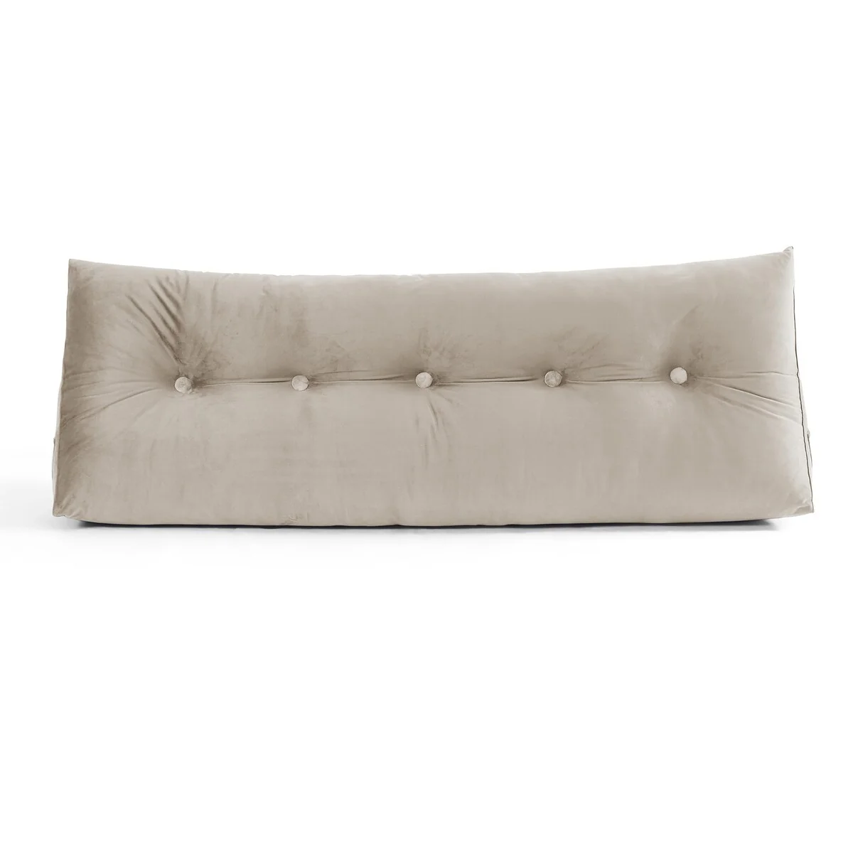 Triangle Headboard Wedge Pillow with Side Pockets