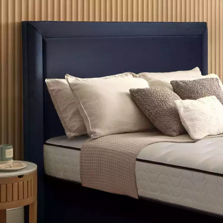 Silentnight Palermo Fabric Kingsize Headboard - Blue